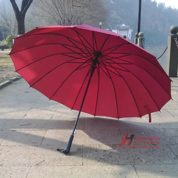Индивидуальные подарочные длинные прямые ручки автоматический бизнес зонтик