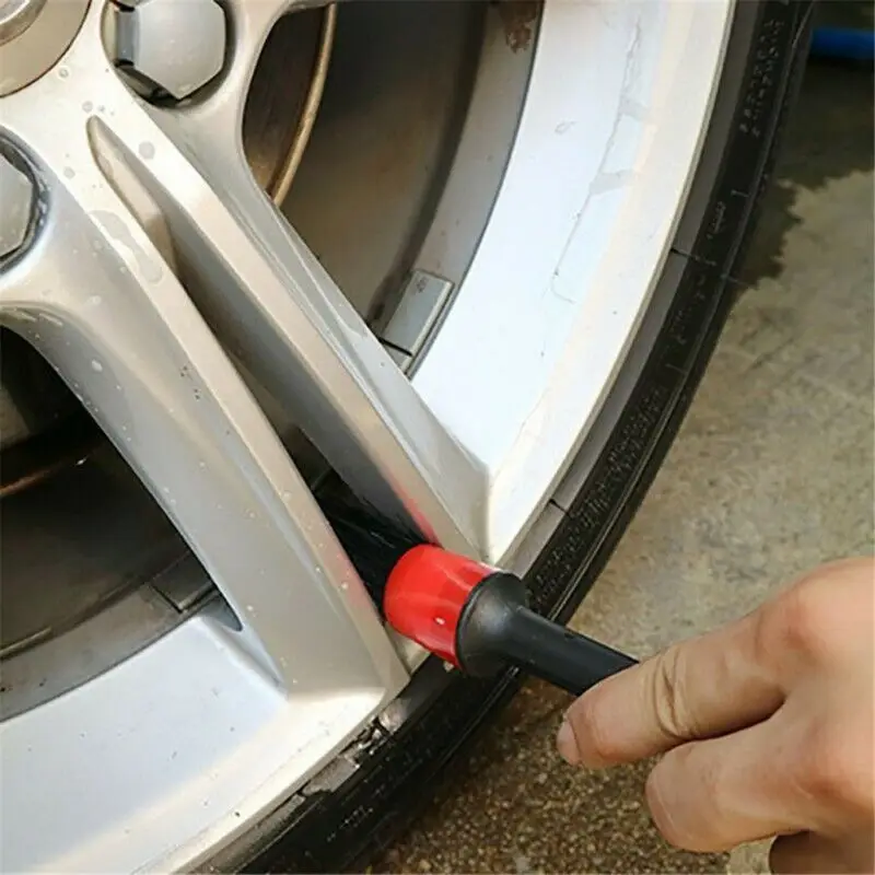 5 шт. щетка для чистки автомобиля мытья очистки интерьера зазор колеса диски