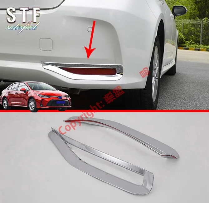 ABS Хром Лампа заднего противотуманного фонаря крышка отделка молдинг ободок