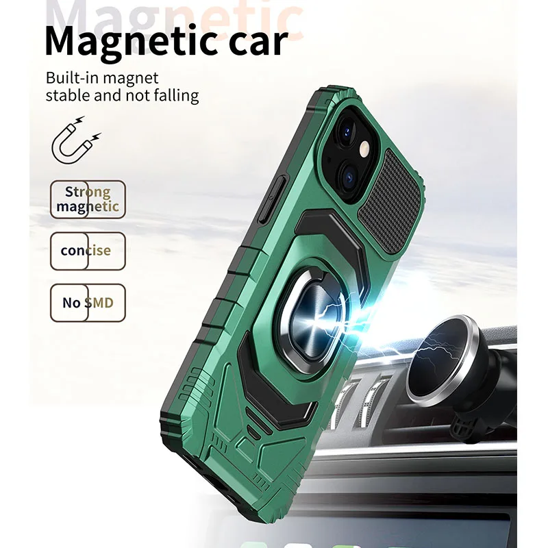 

Защитный чехол с кольцом-держателем для Iphone 13 Pro Max 7 8 Plus Xs Max Xr 12 11 Pro Max