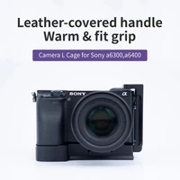 camera l bracket camera l shape plate for sony a6 iii with acra swiss quick release plate aluminum alloy construction matte b