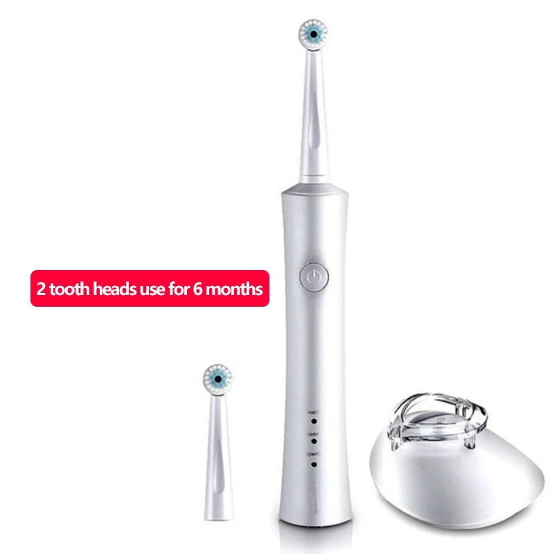 

Rotating Toothbrush, Soft Bristles, Rechargeable 3 Modes, Waterproof