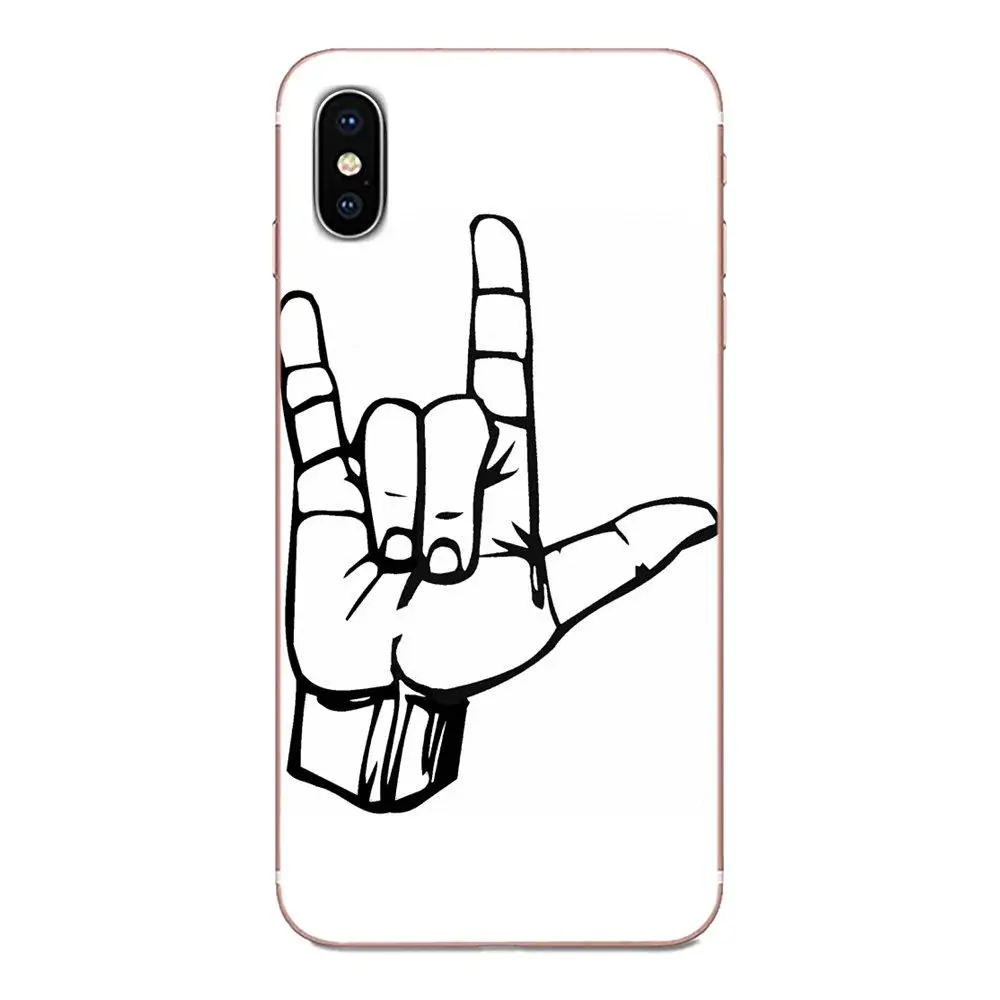 Vertical Phone Case Rock Hand Gesture Sign For Galaxy Note 10 A10E A10S A20S A30S A40S A50S A6S A70S A730 A8S M30S S2 S3 Plus | Мобильные