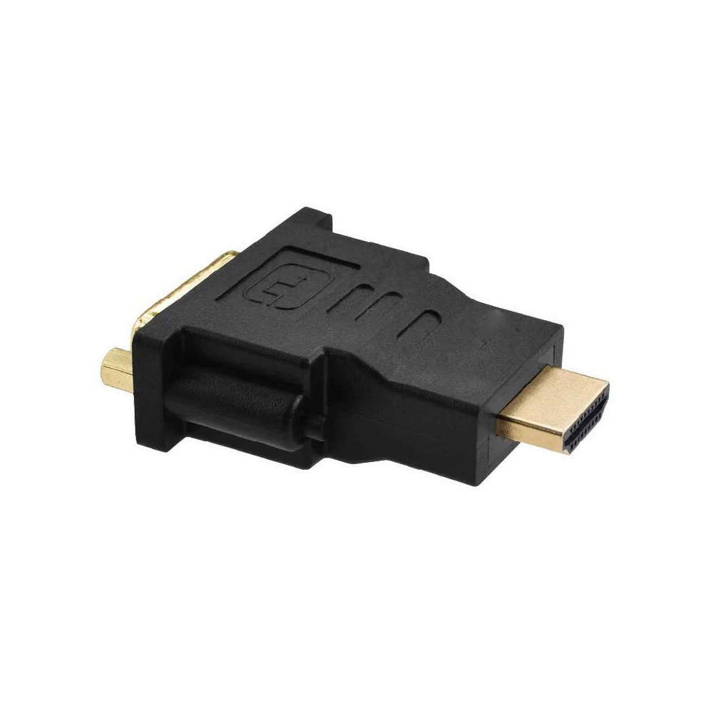 Совместимому с HDMI/DVI 24 + 5 мужчина к HDMI совместимого адаптера Позолоченные 1080P для