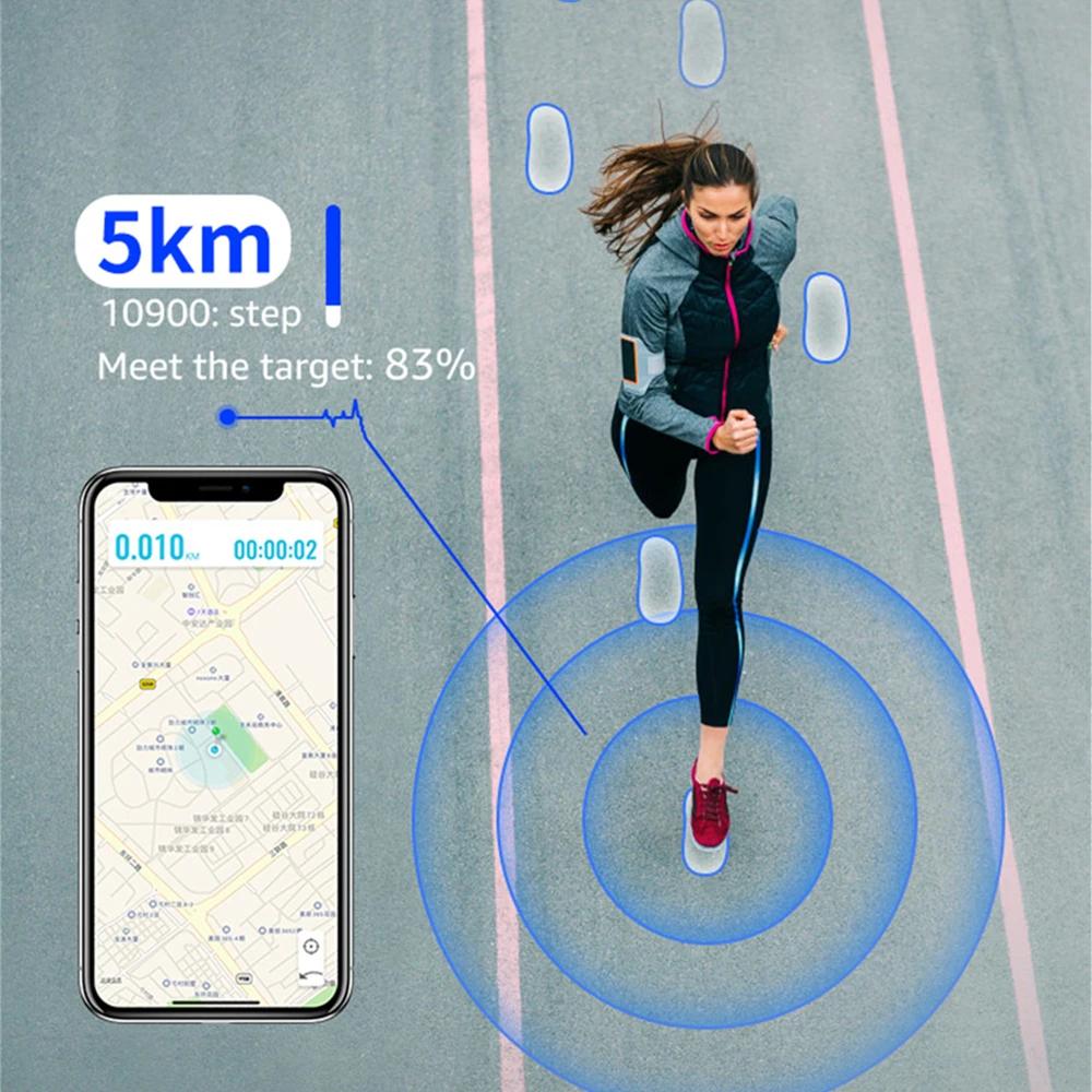 S5 2 0 смарт часы измерение фитнес трекер активности водонепроницаемый ремешок для