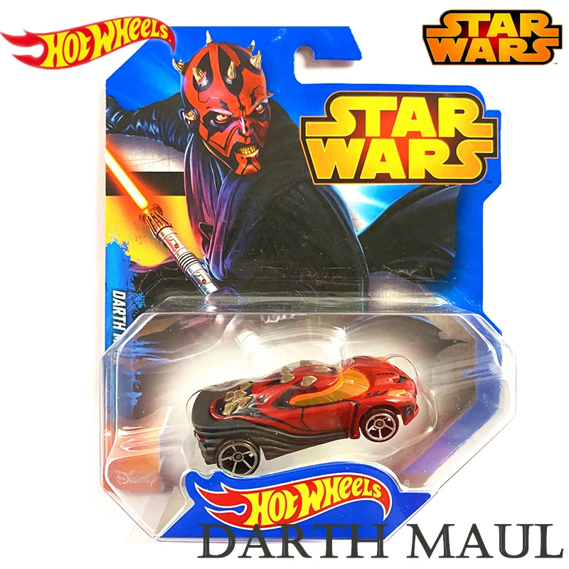 Подлинные Hot Wheels Звездные войны классический фильм тема серии ролевая модель автомобиля коллекция игрушек для детей мальчиков подарок на день рождения CGW35 - Цвет: Darth-Maul