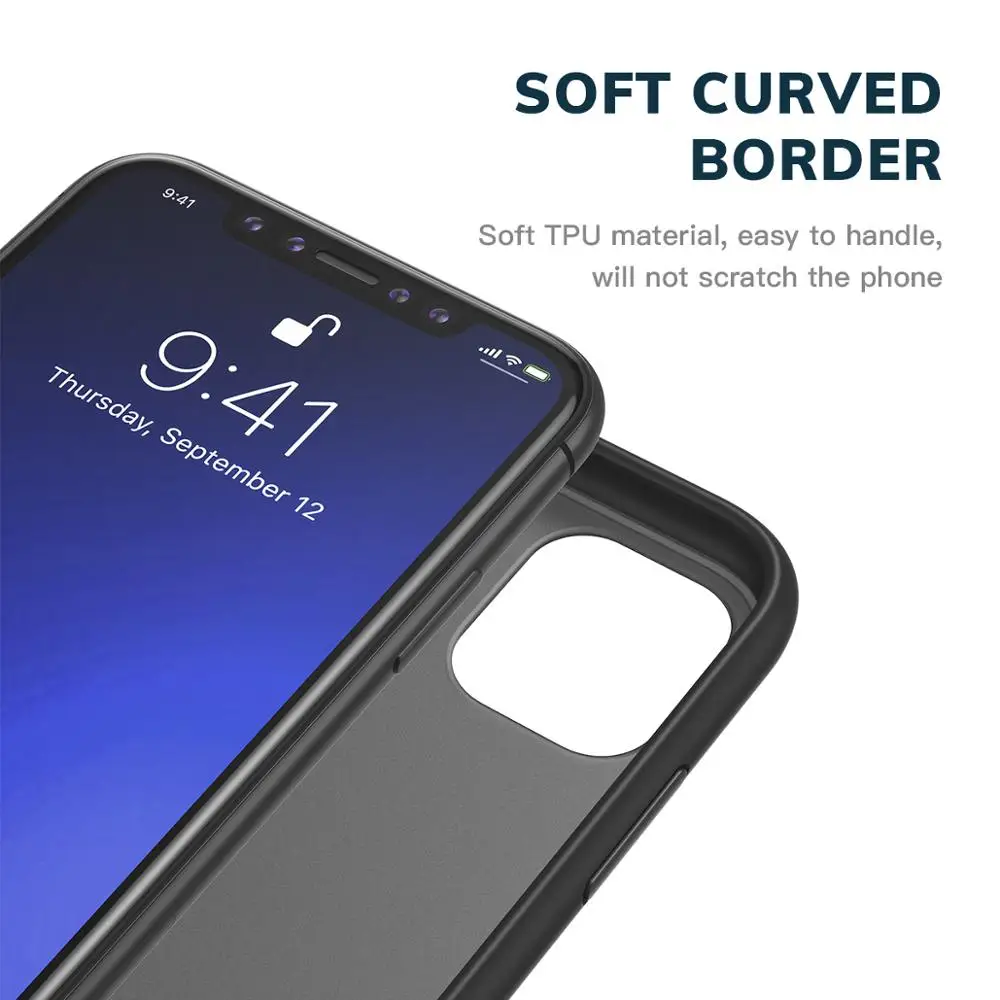 TOPK роскошный матовый чехол для телефона iPhone 11 Pro Max 2019 противоударный прозрачный