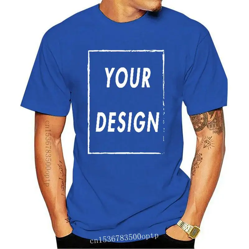 

New EU Size Custom T Shirt Female Add Your Own Design Print The Text Picture Women High Quality 100% Cotton T-shirt