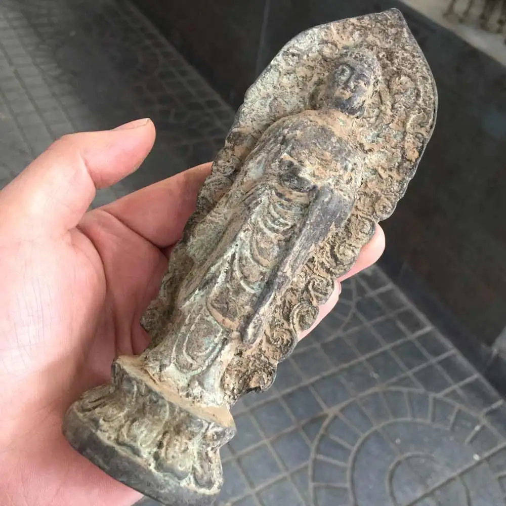 Рождественская статуя старого тибетского буддизма в античном стиле Будды