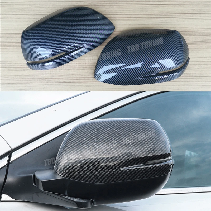 Сменная крышка зеркала заднего вида из углеродного волокна для Honda CRV 2012 2013 2014 2015