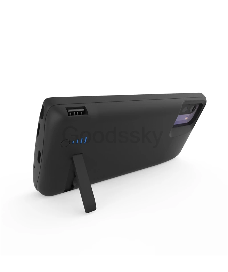5000/6000mAh ударопрочный аккумулятор зарядное устройство чехол для samsung Galaxy Note 10 Plus USB power Bank чехол Расширенный Кронштейн батареи Крышка