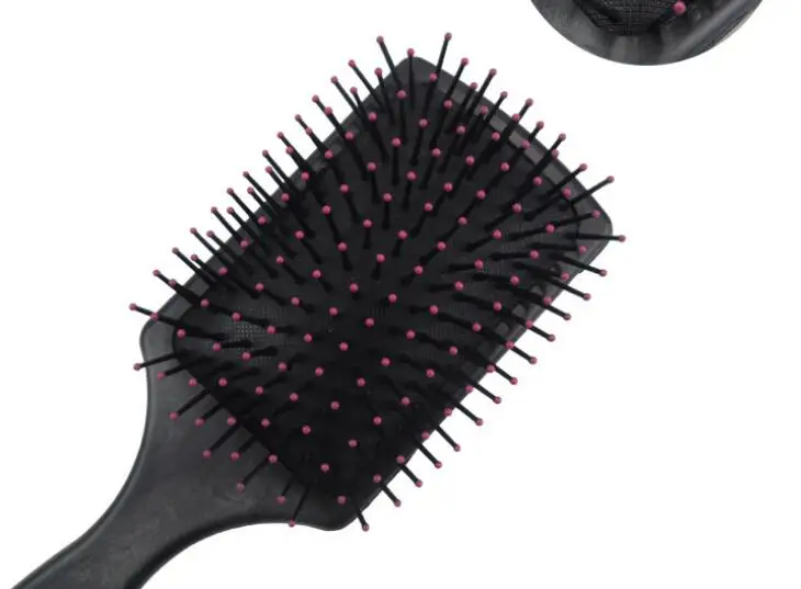 

Plastic large plate comb anti-static scalp massage health nylon tooth combs
