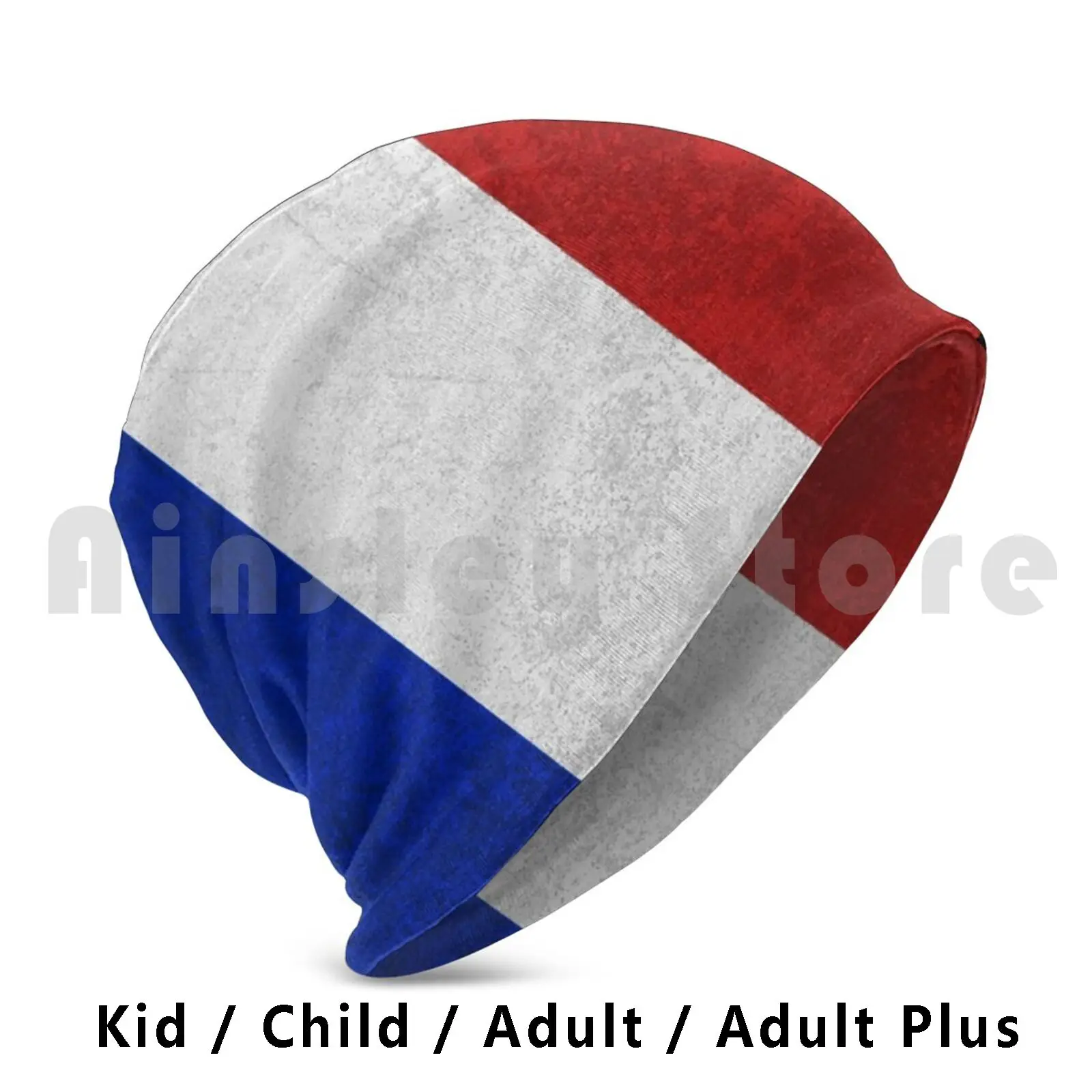 Вязаная Шапка-бини в стиле хип-хоп