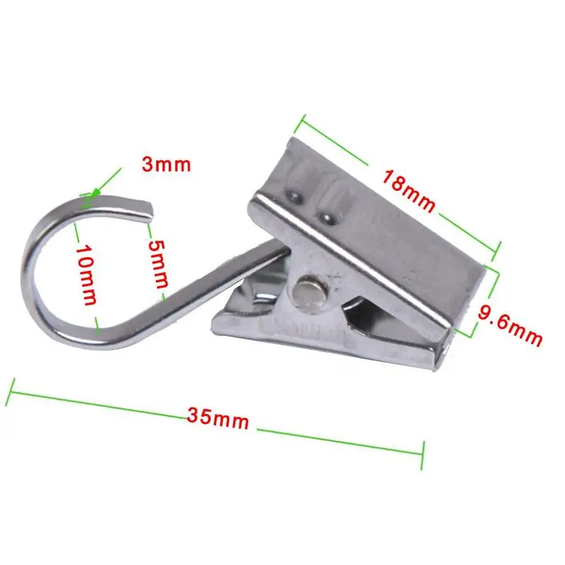 

Single 430 Material Curtain, Shower Curtain Metal Clip V2V4