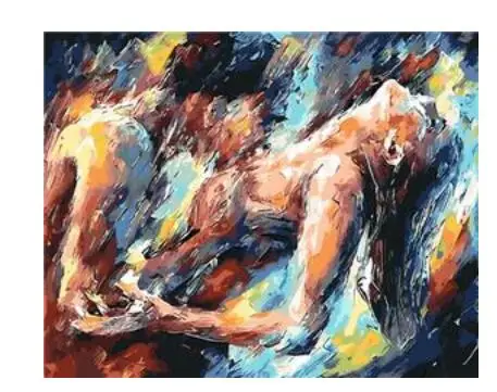 Чувственная пара любовь душ краска по номерам для взрослых сделай сам детская