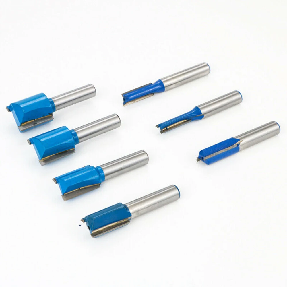 

High Quality 8mm Shank Straight Router Cutter Bit Slot Woodwork Milling Trimmer