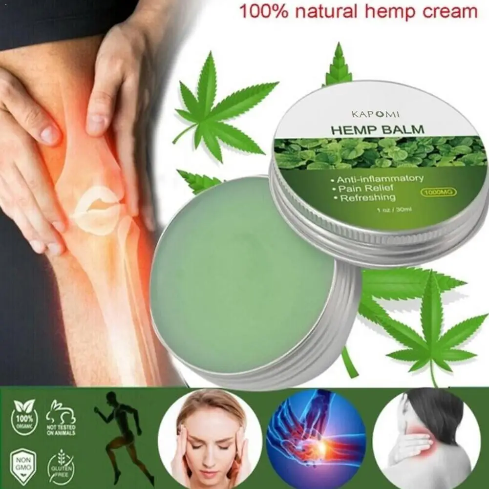 

10/20/30ML Analgesia Balm Cream Knee Neck Body Pain Ointment Extract Refreshing Muscle Herbal Massage Balm Cream B9C0