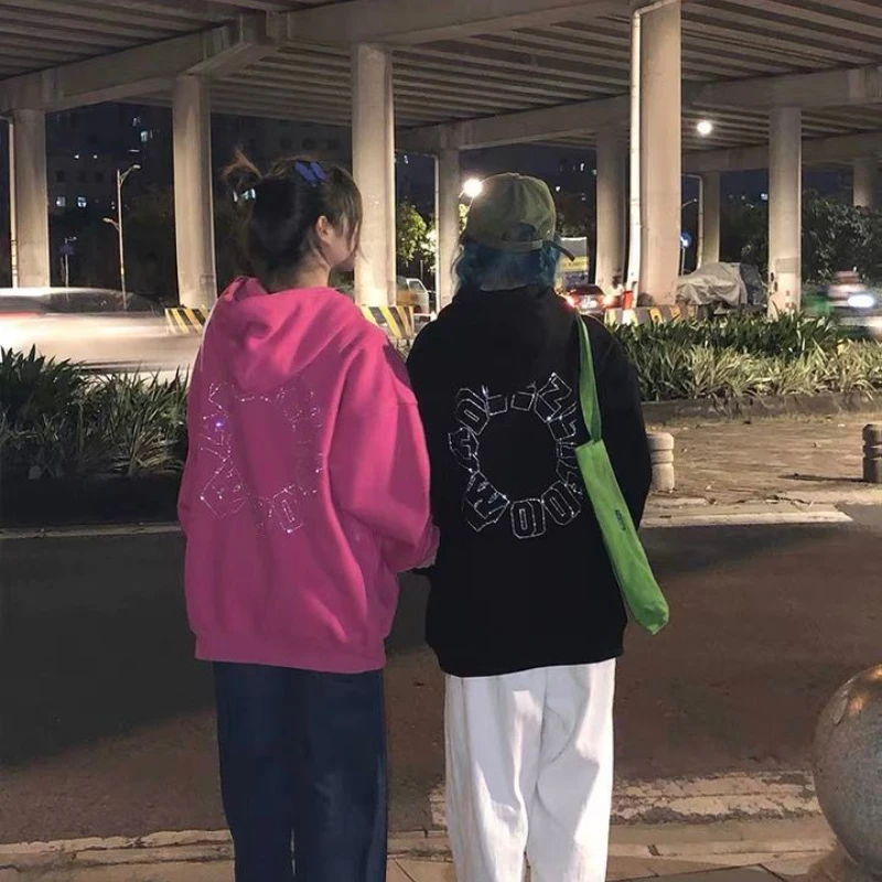 Толстовка Klein Blue с капюшоном утепленный свитер женское модное уличное платье в