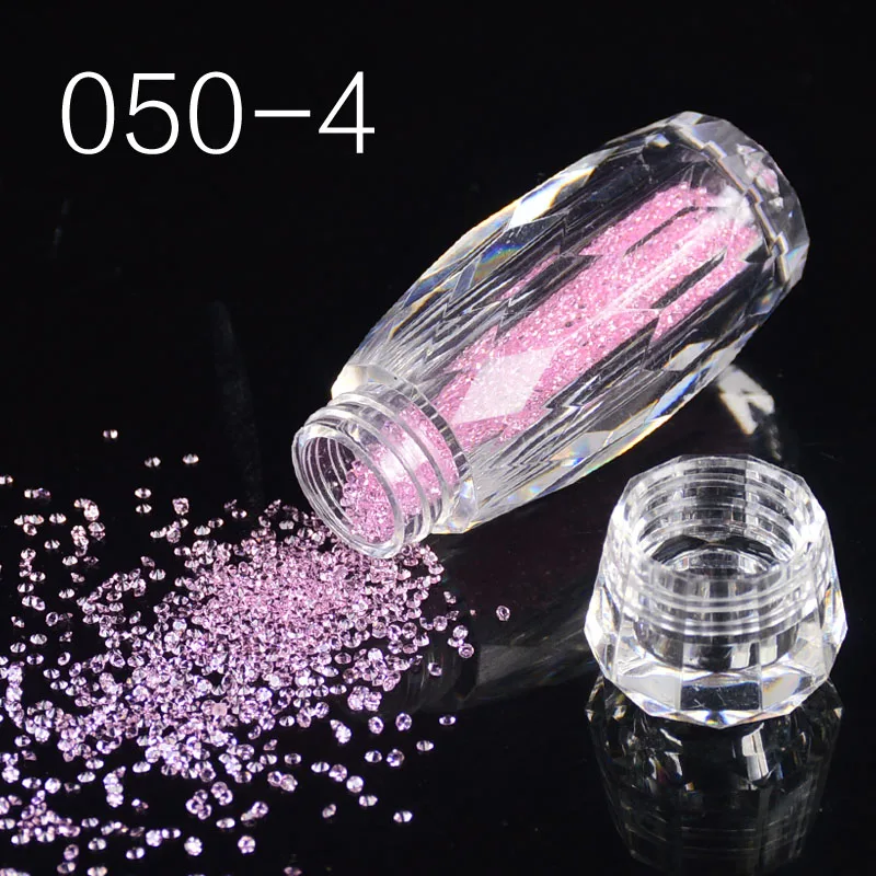 

Micro Crystal Beads Nail Art Glitter DIY Zircon Rhinestone for 3D Nail Art Decorations AB/Pink/ Glass Nail Art