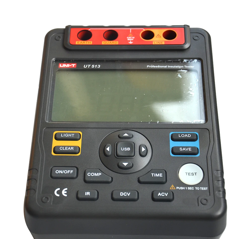UNI-T UT513 цифровой тестер сопротивления изоляции er тестовый метр Megger 1 M-1000G Ом 5000V и USB интерфейс