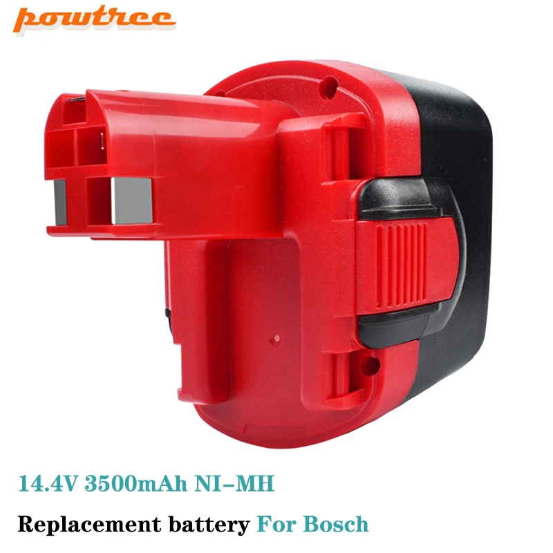 Аккумуляторные батареи Powtree 14 4 В 3500 мАч PSR для Bosch AHS GSB GSR E 2 BAT043 BAT045 BAT046 BAT049 BAT120