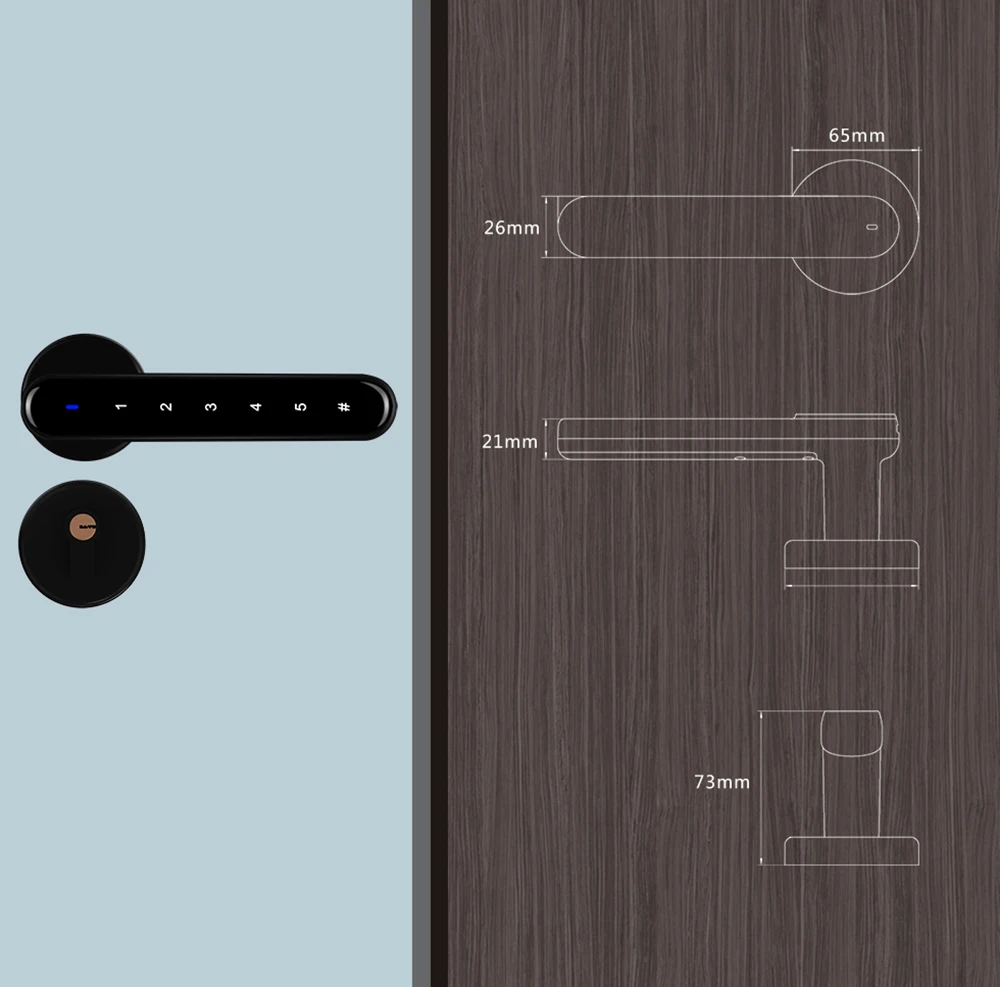 Набор бесключевых кодовых смарт-замков для дома и офиса | Обустройство