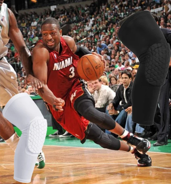 Баскетбольные наколенники 1 шт. защитный компрессионный рукав сотовый фиксатор