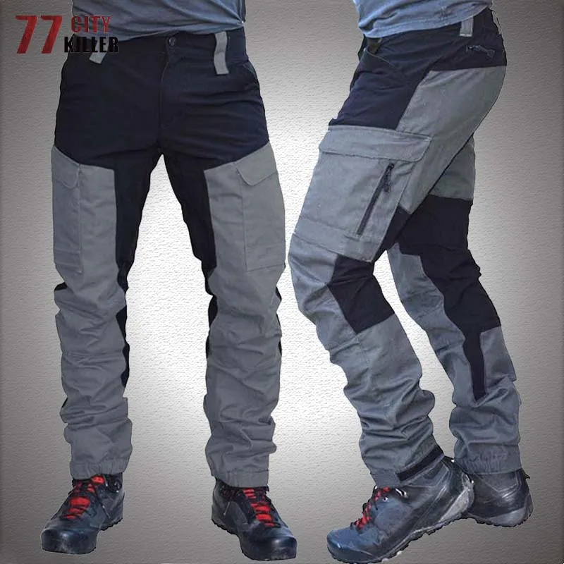 Брюки мужские тактические составного кроя износостойкие уличные армейские