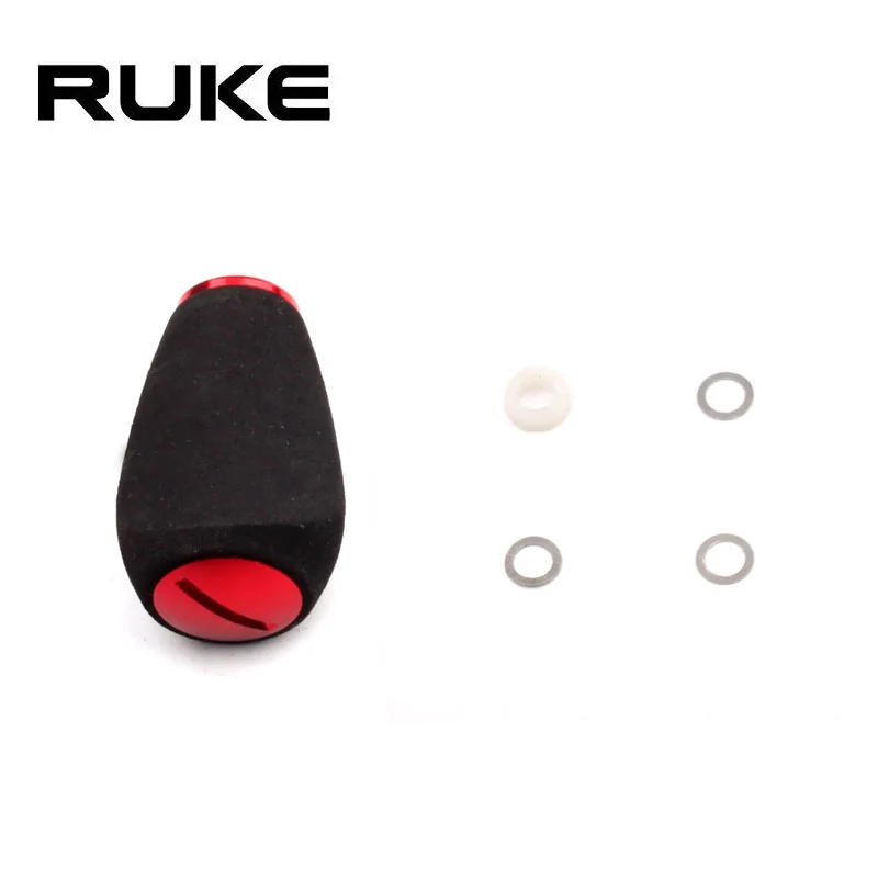 RUKE Fishing Handle Knob EVA Knob For Bait Casting and Spinning Reel for Bearing 7*4*2.5mm Fishing Reel Handle Accessory
