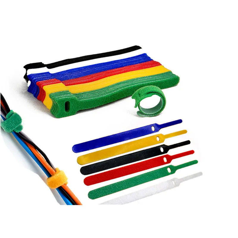 Новый 15 0 см 10 шт. застежка многоразовые кабельный организатор Наушники мышь