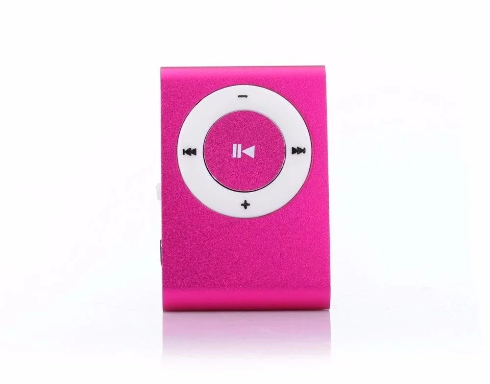 Портативный мини Mp3 музыкальный плеер Mp3 плеер Поддержка Micro TFCard слот USB MP3 S порт плеер USB порт с наушниками для Iphone - Цвет: Небесно-голубой