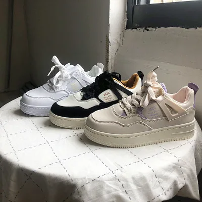 

2021 autumn new casual all-match large size flat sneakers women sneakers