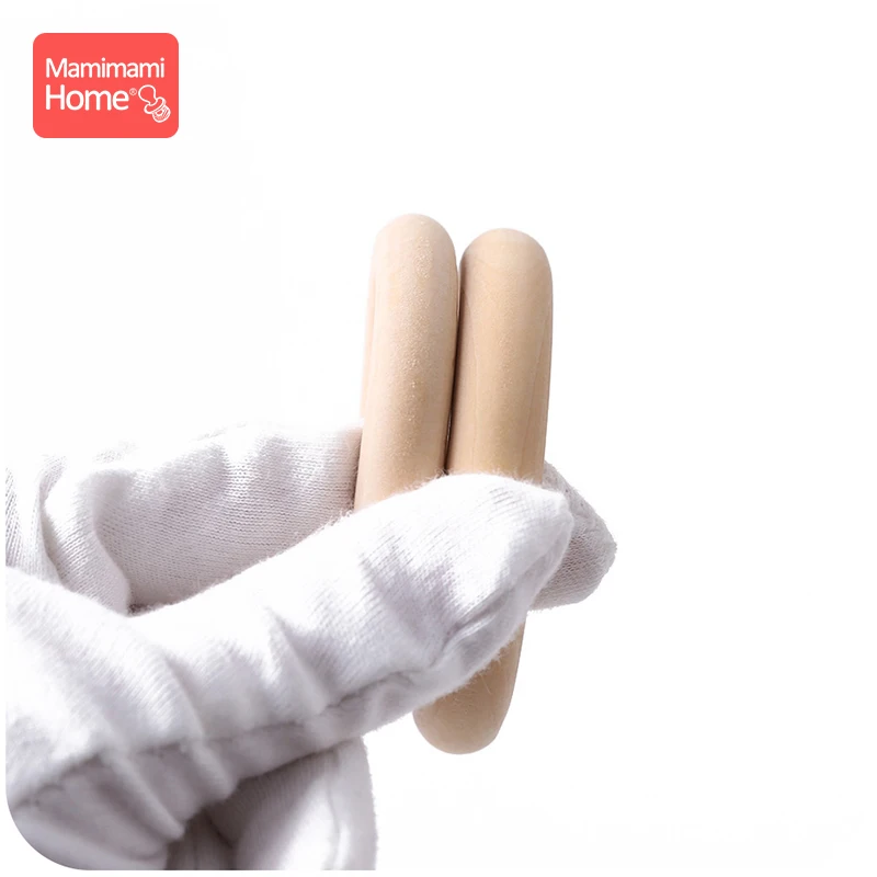 Mamihome, 50 шт., кленовое дерево, кольцо, гладкая поверхность, натуральное дерево, Прорезывание Зубов, для детей, сделай сам, деревянное ожерелье, аксессуары для рукоделия