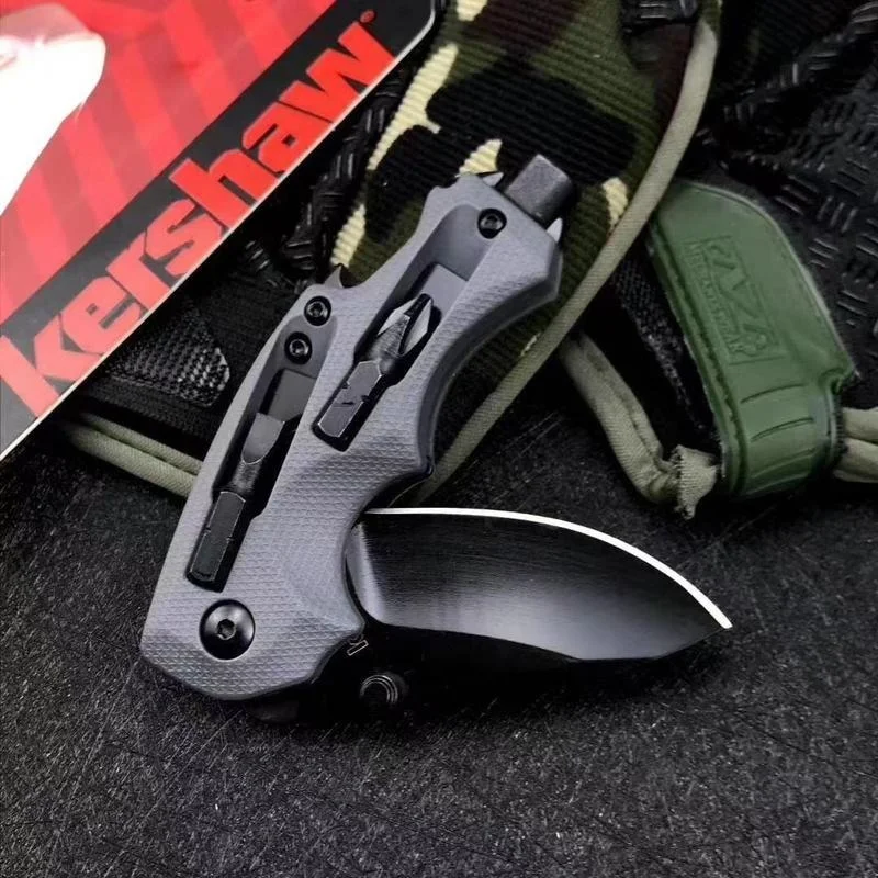

Wholesales Kershaw 8720 Shuffle DIY Tactical Folding Knife Hiking Camping Hunting Survival EDC Tools Pocket Screw Driver