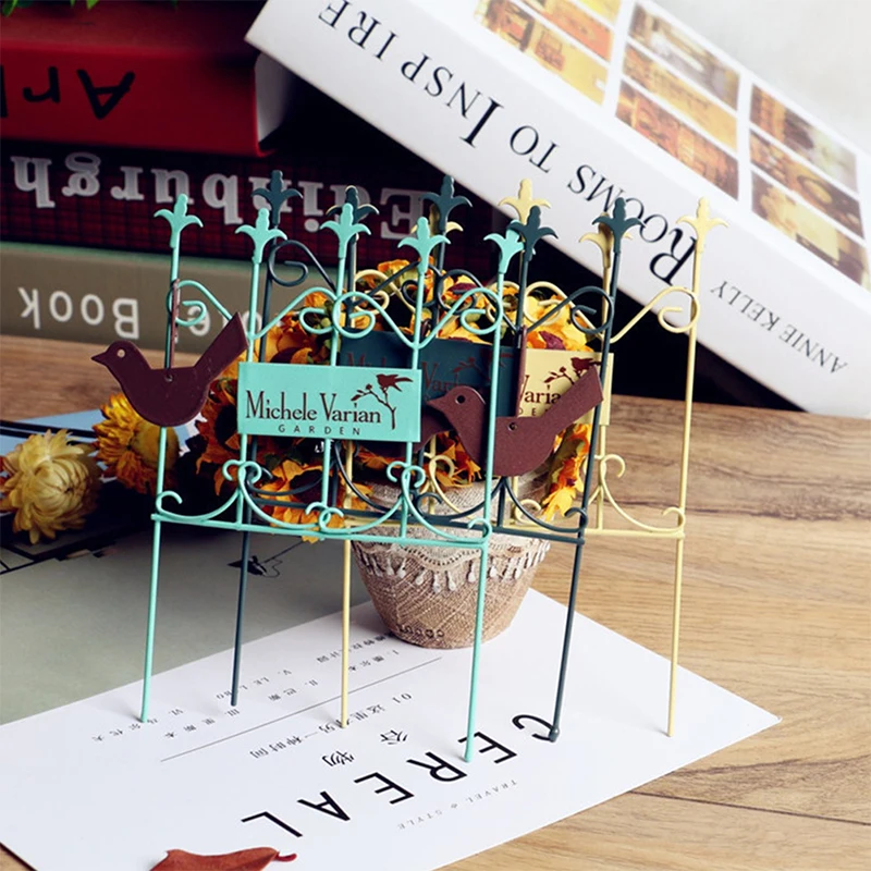 

Miniature Fence Micro-Landscape DIY Fairy Garden Kit Accessories Dollhouse Decor