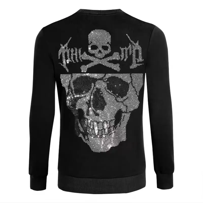 

Модный брендовый мужской свитер European station, Новый Модный облегающий хлопковый пуловер с длинными рукавами