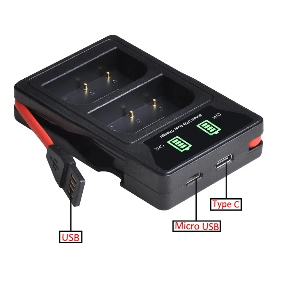 Аккумулятор 2000 мАч DMW-BLF19 DMW-BLF19E для Panasonic DMW BLF19 BLF19E Lumix GH3 GH4 GH5 G9 DC-GH5LGK