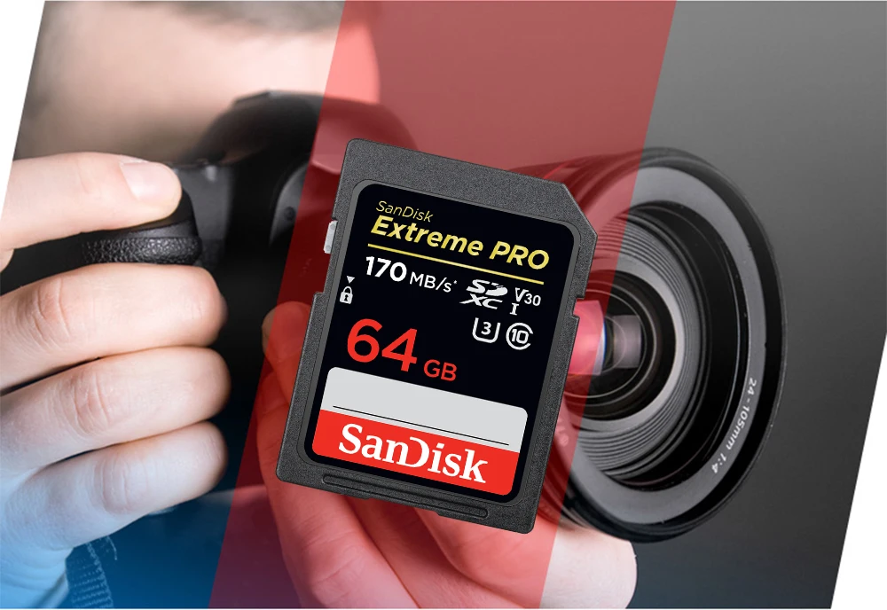 SanDisk Extreme PRO sd карта 128 Гб 64 ГБ 32 256 SDHC памяти UHS I высокая скорость 633X класс 10 95 МБ/с./с