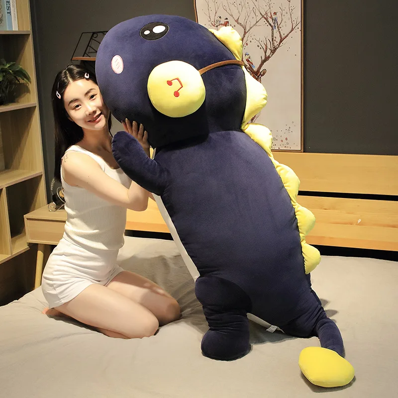 80/100/120CM Cartoon Long Pillow Big Dinosaur Plush Toy Cute Doll Soft Kawaii Kid Home Decoration Christmas Gift | Игрушки и хобби
