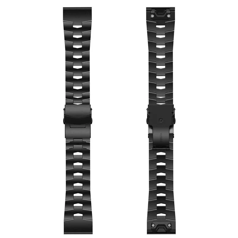 

Titanium Alloy Bracelet Watch Strap for Fenix 6X Stainless steel Watch Band 22mm 26mm Fenix 5X Plus Fenix 5 Fenix 6 6X pro