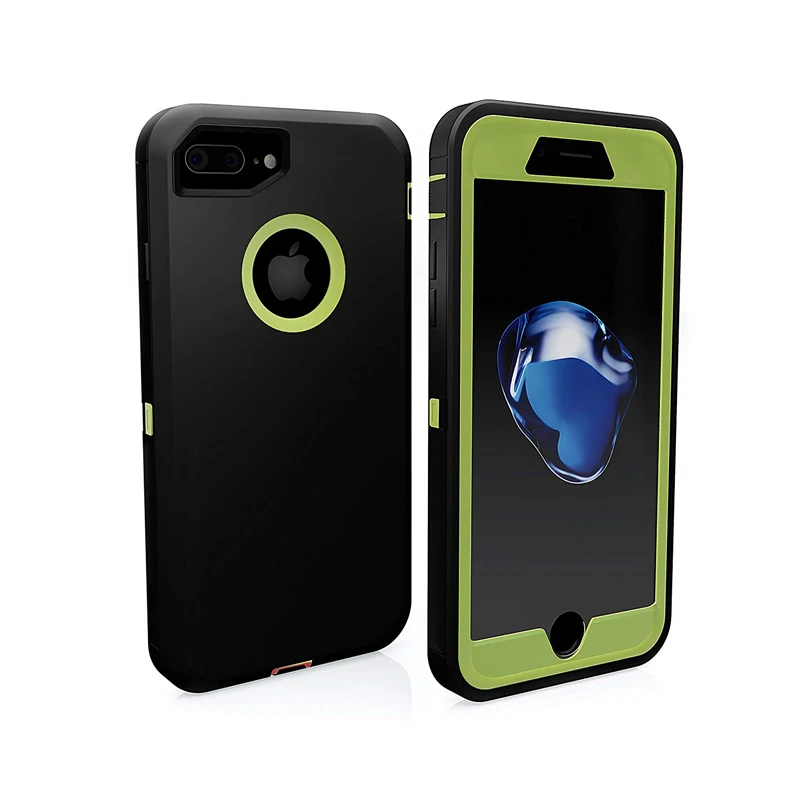 Защитный чехол для Apple iPhone 6 6s 7 8 plus X XR XS MAX 3 в 1 бронированный ударопрочный телефона
