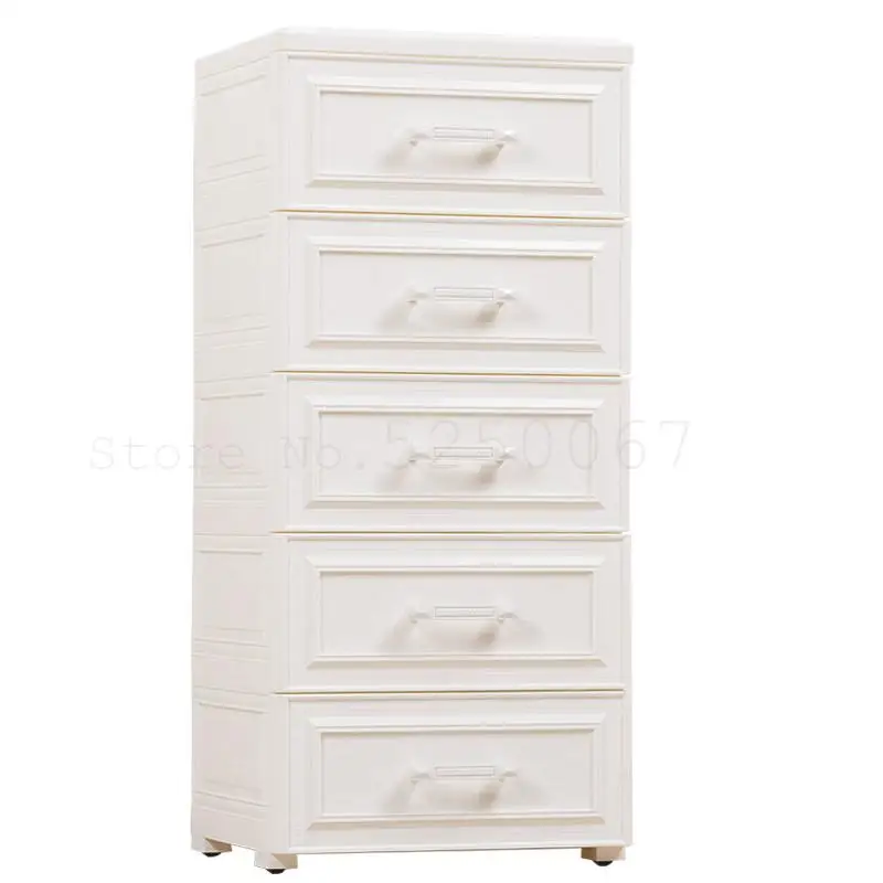 Комод с 5 ящиками в европейском стиле шкаф для хранения детский шкафчик малыша
