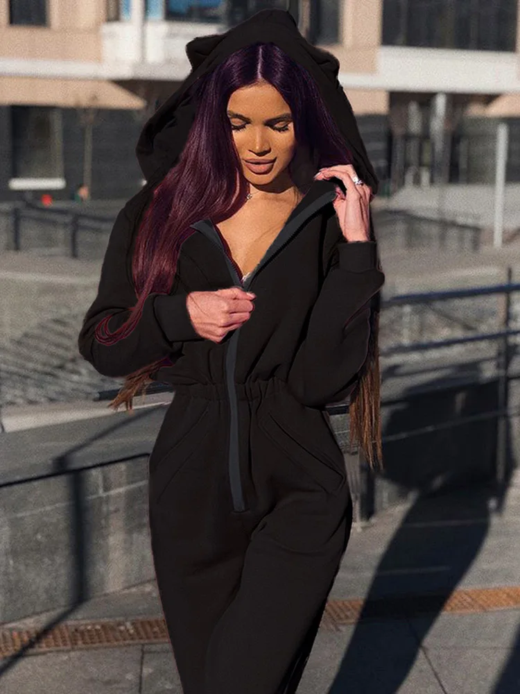 Женская толстовка с капюшоном и молнией розовая дизайнерская Свободная