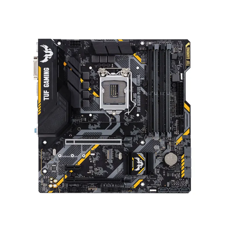 Материнская плата ASUS TUF B365M-PLUS игровая сокет LGA 1151 поддержка WIN7 с 6-ядерным