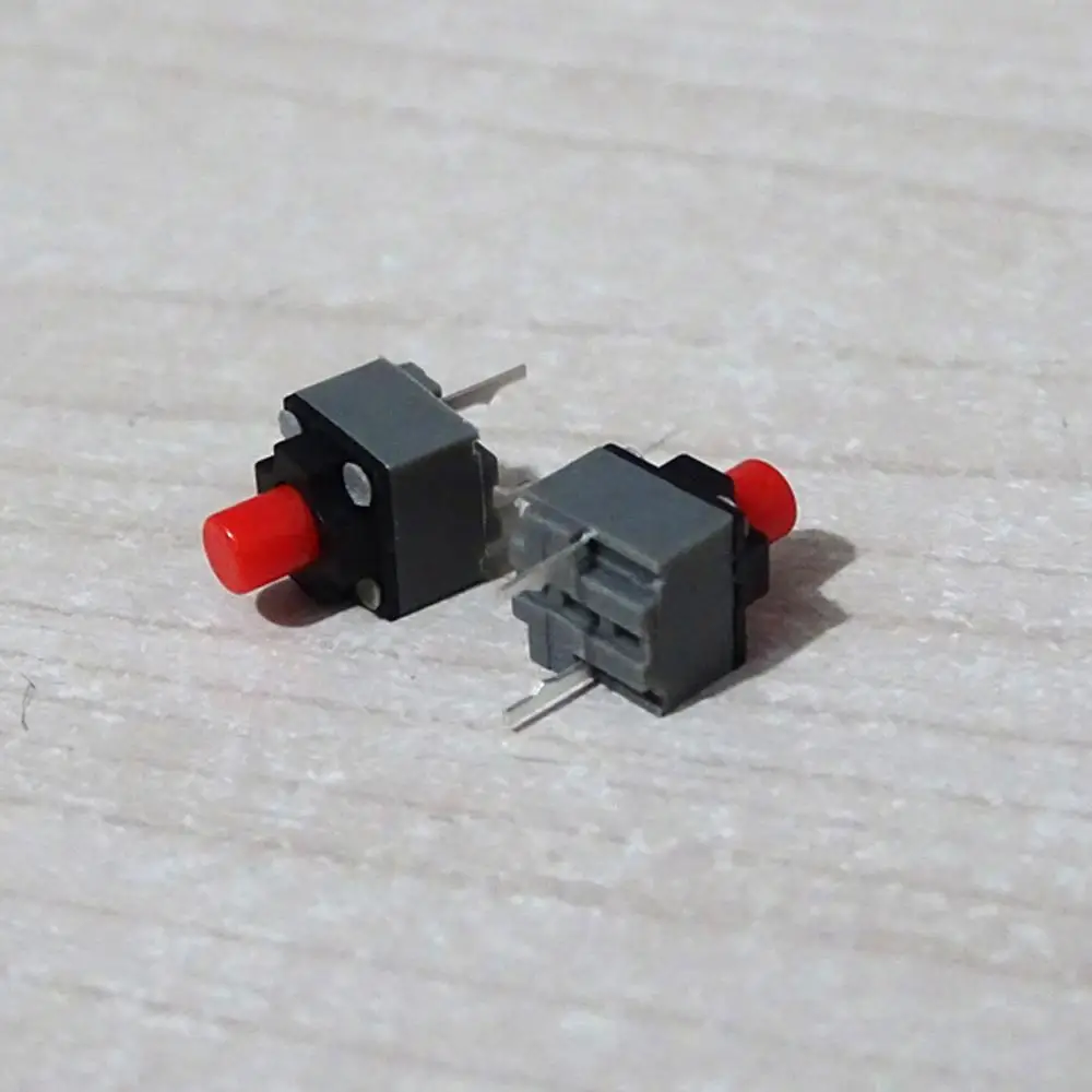 

Brand New and High Quality 2pcs Micro Switch 6*6*9.5 mm Square Silent Switch Button Mouse DIP Microswitch Tact Switch