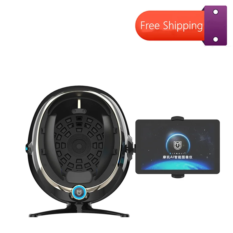 Новейший анализатор кожи с интеллектуальным ИИ изображением прибор для