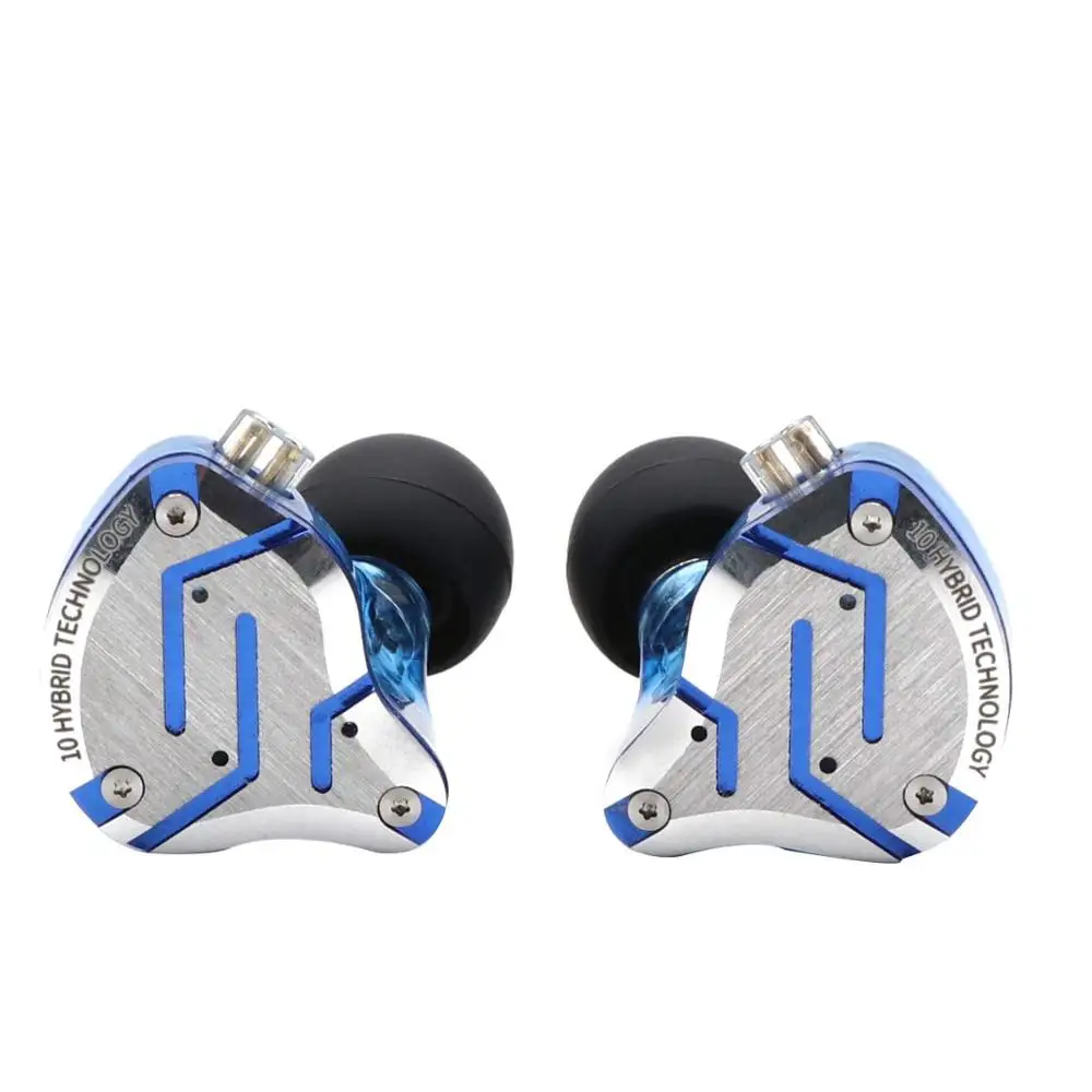 KZ ZS10 PRO 1DD 4BA HIFI металлическая гарнитура гибридные наушники-вкладыши Спортивная