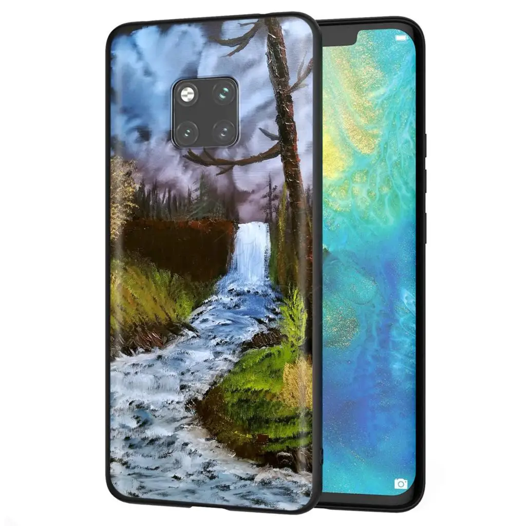 Webbedepp чехол Боб Росс без ошибок для Huawei Honor 6A 7A 7C 7X 8 8X 8C 9 9X 10 20 Lite Pro Note View|Бамперы| |