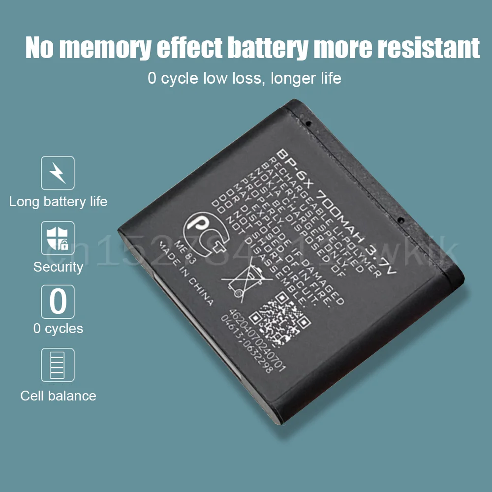 1-5 шт. Сменный аккумулятор для телефона Nokia 3 7 700 S 8800 Sirocco N73I | Электроника