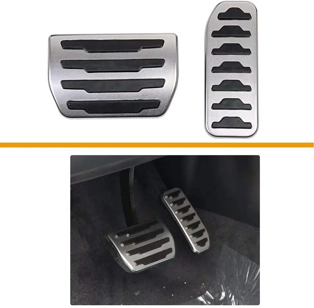 

Brake Pedal Pad Cover Trim for Land Rover Discovery Sport Range Rover Evoque 2012 2013 2014 2015 2016 2017